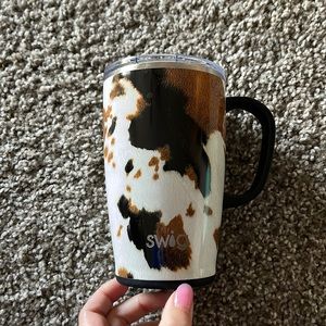 Swig cow print mug